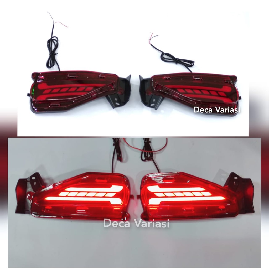 Lampu LED Reflektor Bumper Belakang Fortuner 2016 VRZ Lampu Reflektor Belakang Fortuner 2016 VRZ Typ