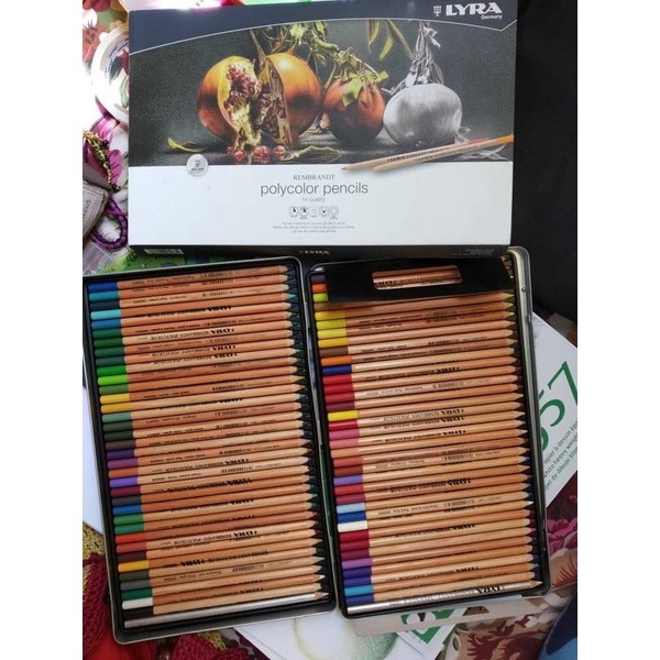 

WARNAPENSIL- LYRA REMBRANDT POLYCOLOR METAL BOX 72 PCS -PENSIL WARNA