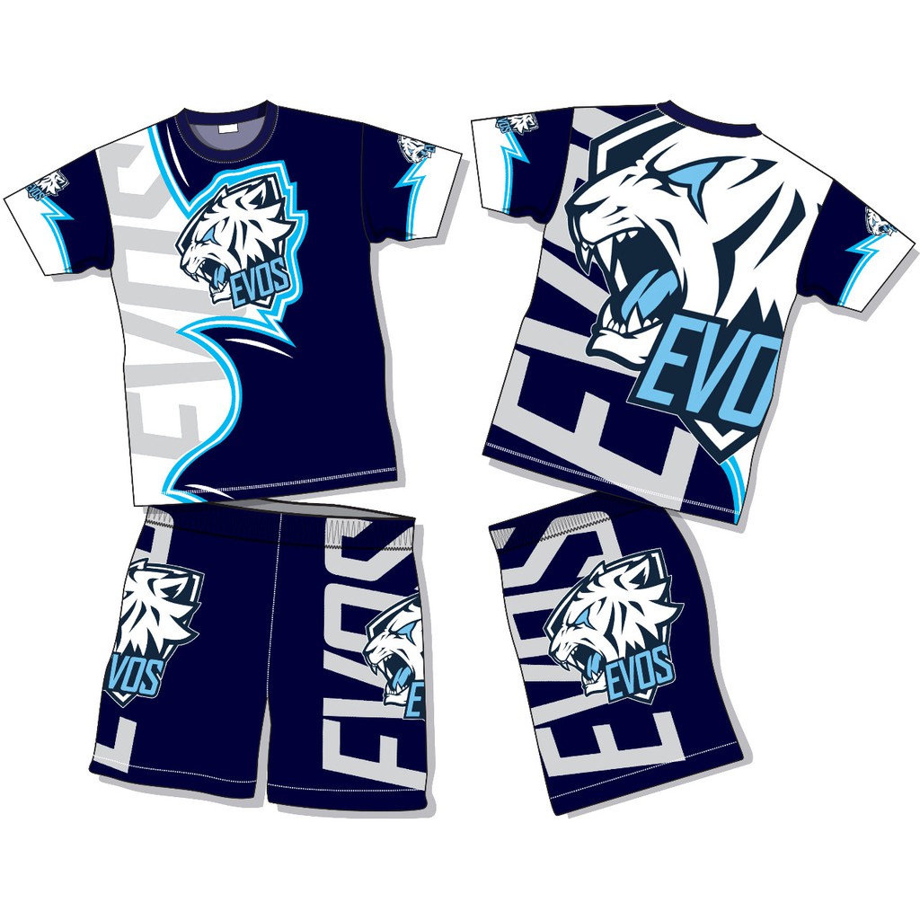 setelan eevoss anak laki laki - SETELAN BAJU ANAK ML| FREE FIRE TEAM EEVOSS E SPORT KAOS GAME