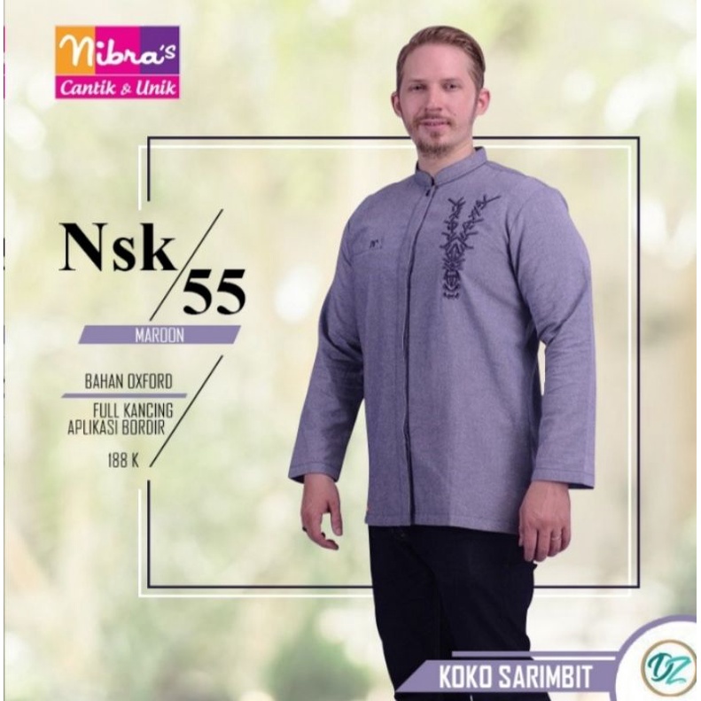 KOKO DEWASA NIBRAS 2023 LENGAN PANJANG NSK - 55 ( COS )