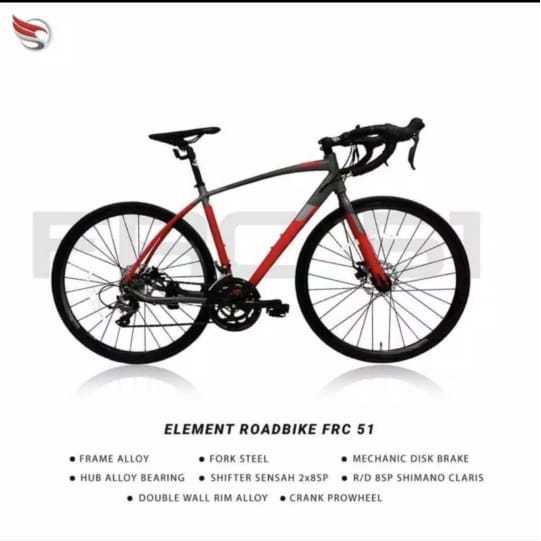 sepeda balap roadbike element frc 51