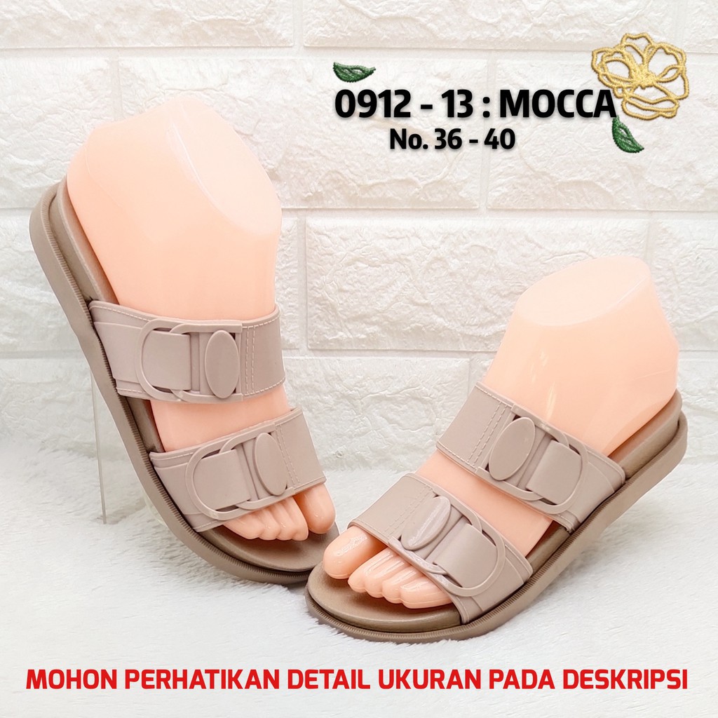 Sandal Wanita Balance 0912 13 Jelly Tebal Original Wedges Empuk Lentur Cantik Nice Diskon Promo