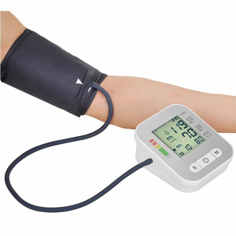 Tensimeter Digital Alat Pengukur Tekanan Darah Electronic Blood Pressure Tensi Meter bukan Omron