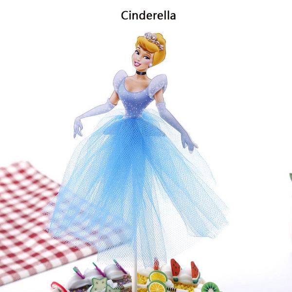 Jual Figure Cinderella Bahan Kue 10cm Kue Birthday Dekorasi Kue NEW
