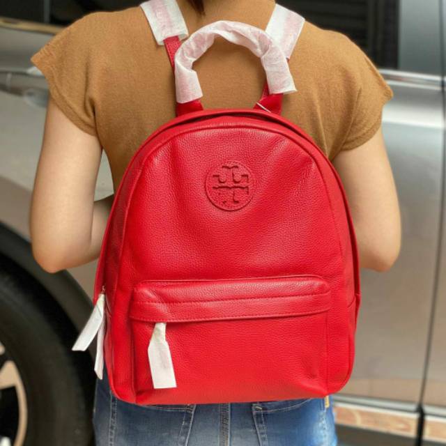 Tas ransel tory burch merah cabe original