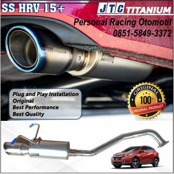 JTC TITANIUM Exhaust Muffler Super Sport Titanium Honda HRV 15+