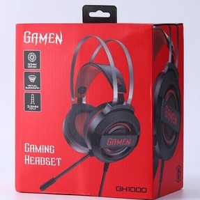 Headsets GAMING GH1000 BLACK GAMEN