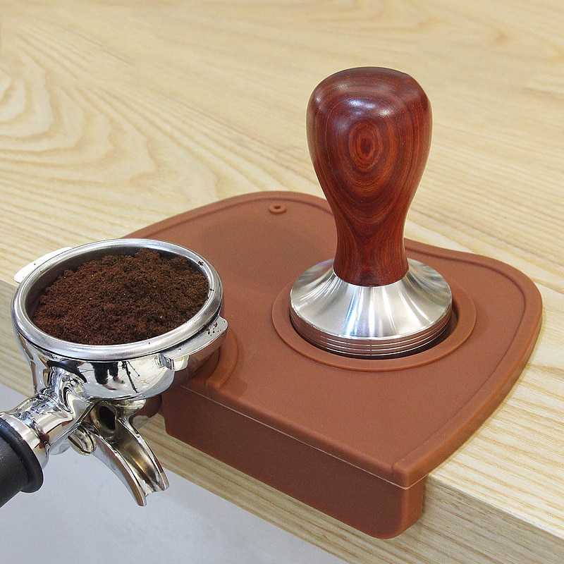 Tamping Mat Silicone Tatakan Matras Alas Tamper  Peralatan Perlengkapan Kopi Espresso Press Filter