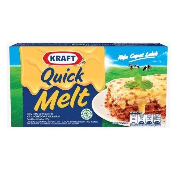 Kraft Keju Cheddar Olahan 160gr