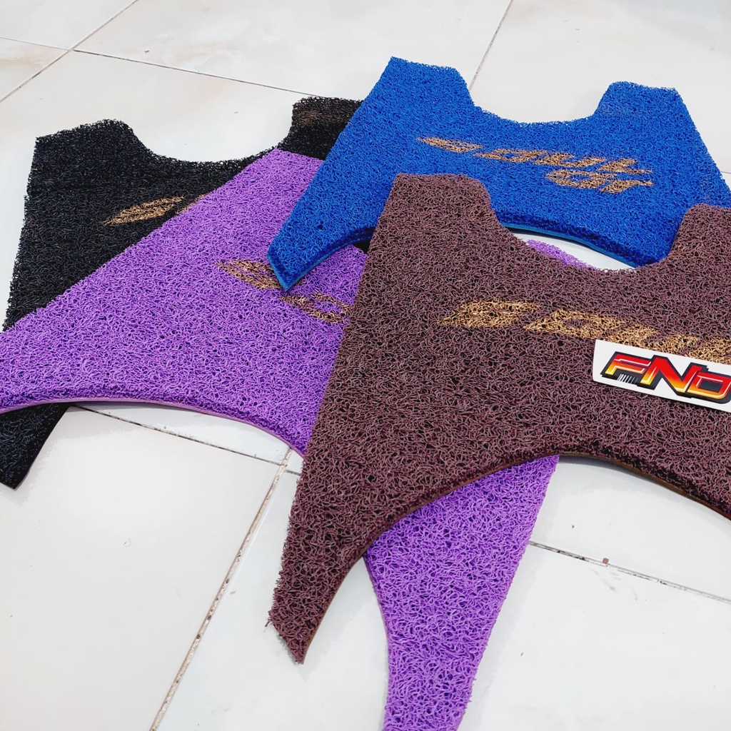 KARPET SERABUT ALAS KAKI PIJAKAN KAKI MOTOR MIO SOUL GT &amp; ALAS KAKI MOTOR SOUL GT