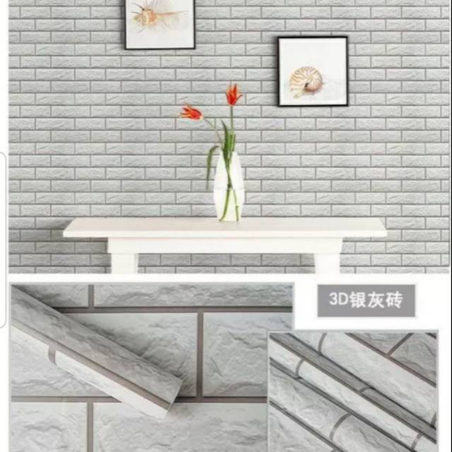 Wallpaper batu alam 3D