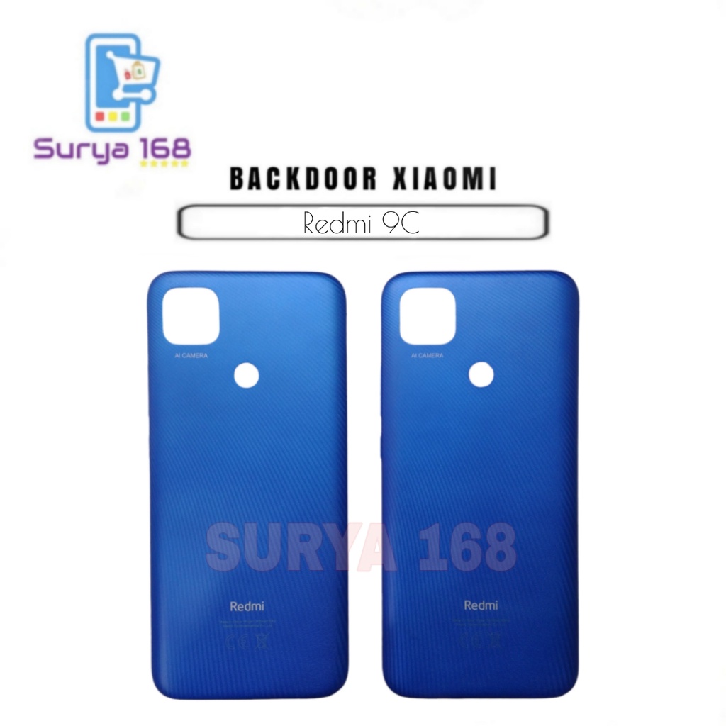 BACKDOOR BACK CASING BELAKANG TUTUP BATERAI XIAOMI REDMI 9C