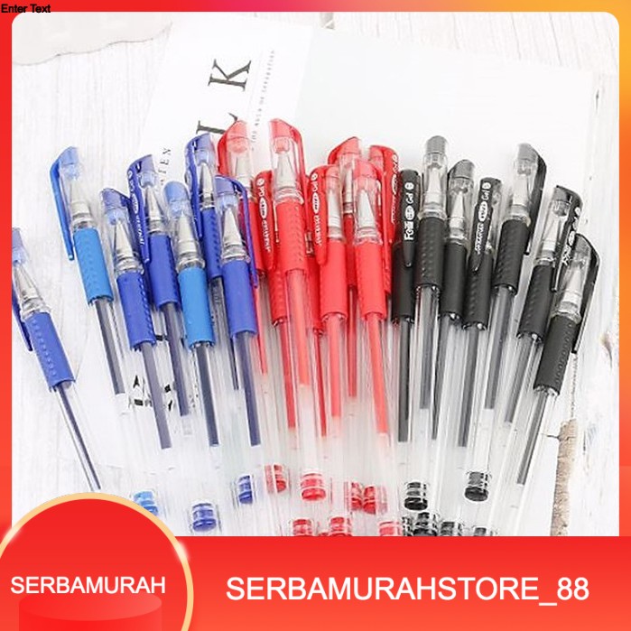 

Murah Pena Gel Cair Stationery Pen Pulpen Alat Tulis Sekolah International Standard Pulpen