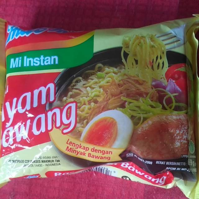 

Indomie kuah ayam bawang