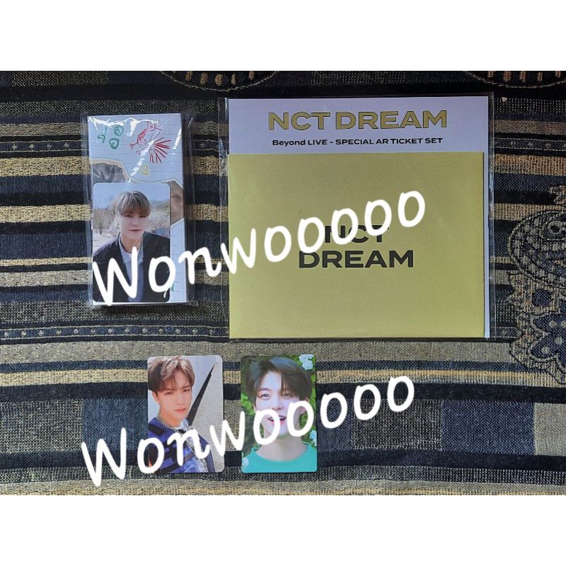Ar Tiket Jeno / Flipbook Jeno set / PC APM Jeno (BOOKED)