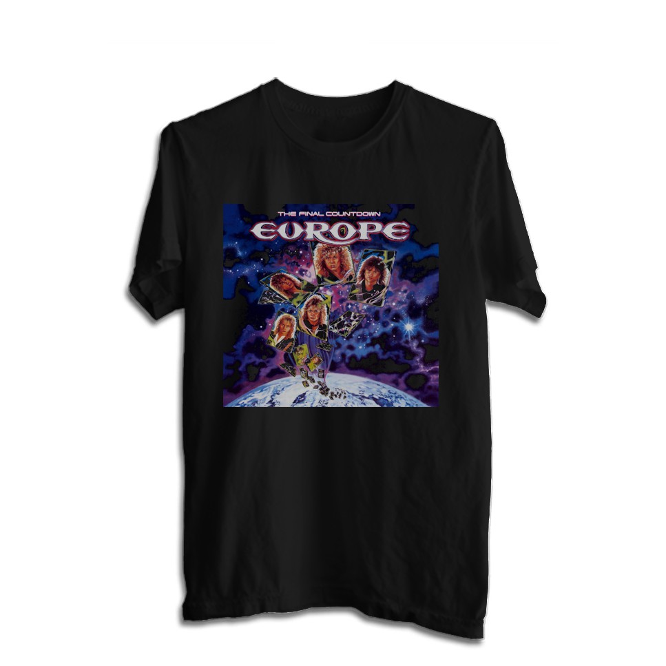 KAOS BAND EUROPE TSHIRT MUSIK ROCK EUROPE 07