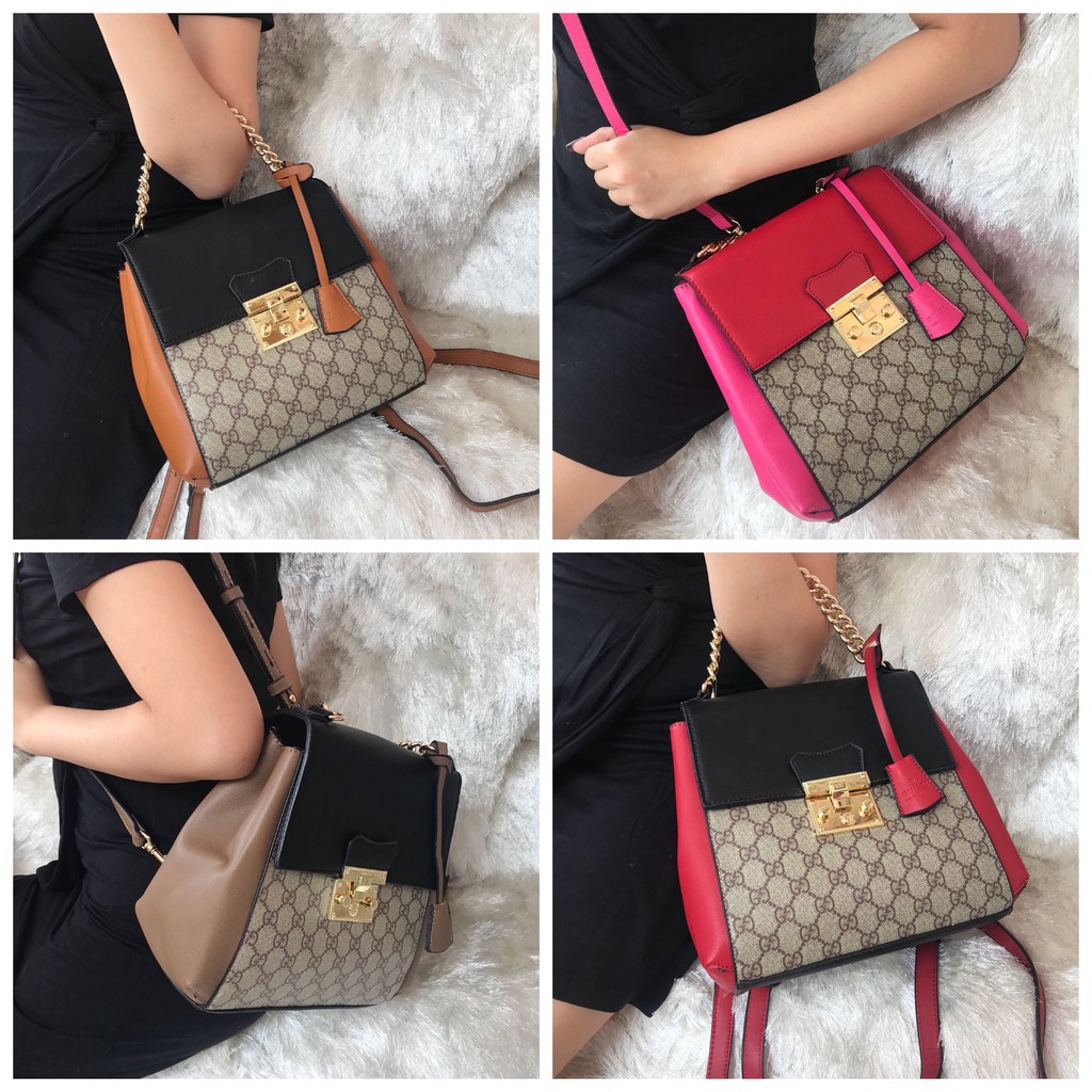 TAS IMPOR GUCCI PADLOCK BACKPACK