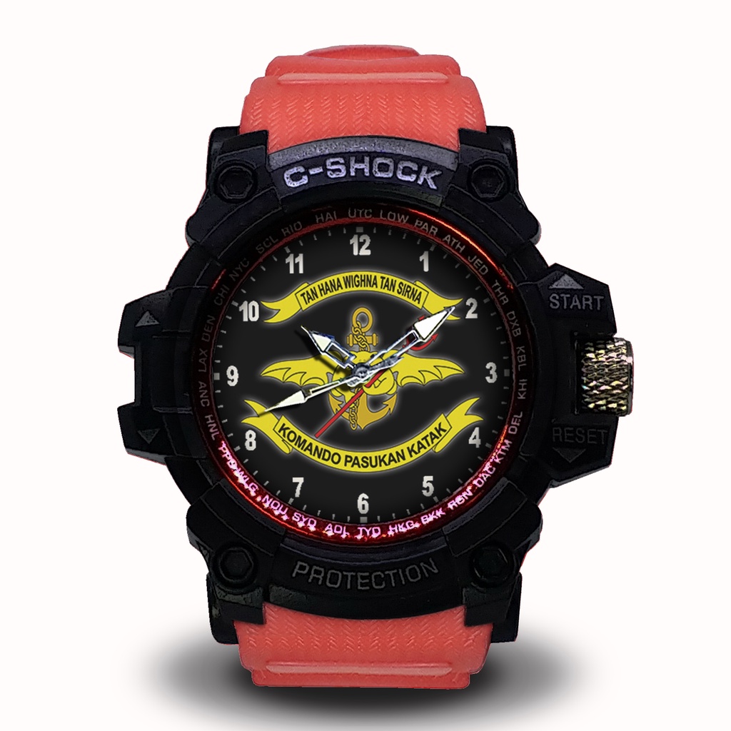 Jam Tangan Custom KOPASKA - TNI AL Outdoor