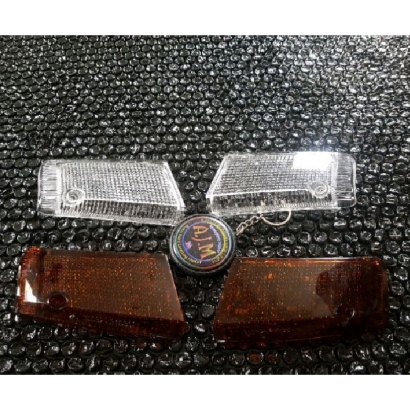 Lens Signal Cover Front Right Yellow Clear Suzuki RG RGS RG SPORT RG110