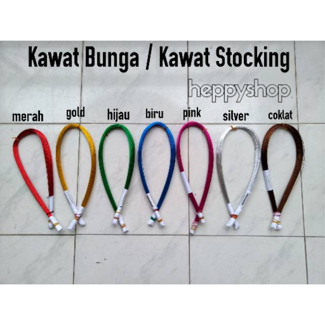 Kawat Bunga, Kawat Stocking, Kawat Bonsai