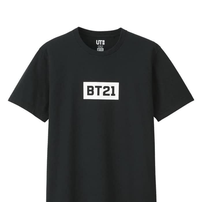T-Shirt / Kaos UT Uni Glo BT21 LINE original authentic