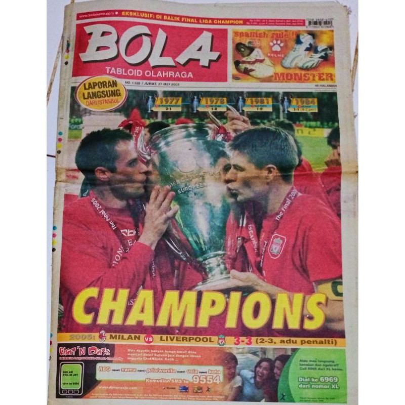 Tabloid BOLA, 27 Mei 2005