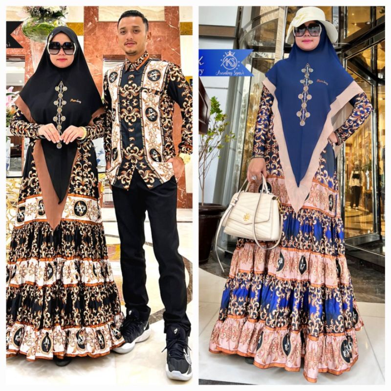 SET SHOLEHAH COUPLE BY AURAKAY