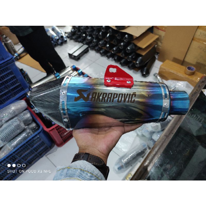 knalpot akrapovic for vario 125/150