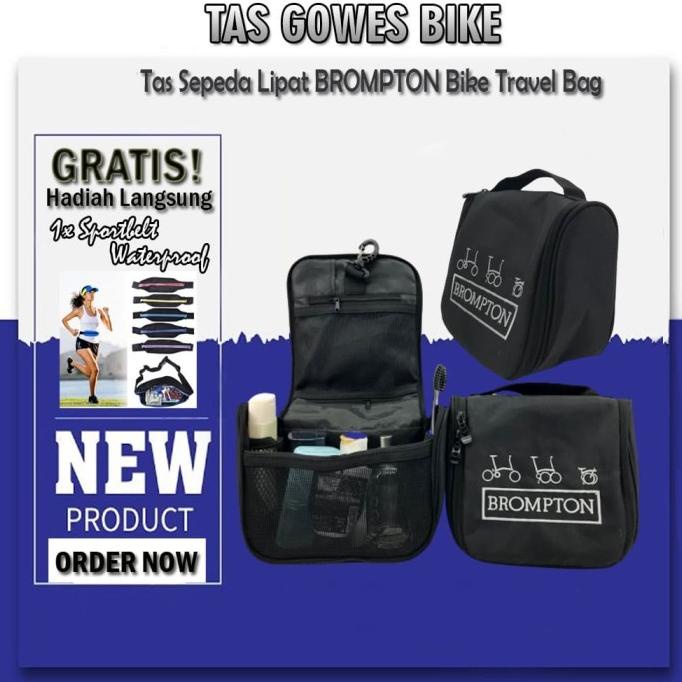 TRAVEL BAG Original Tas BROMPTON Travel Bag Sepeda Lipat gowes