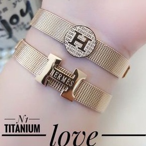 TiTanium gelang wanita QA19