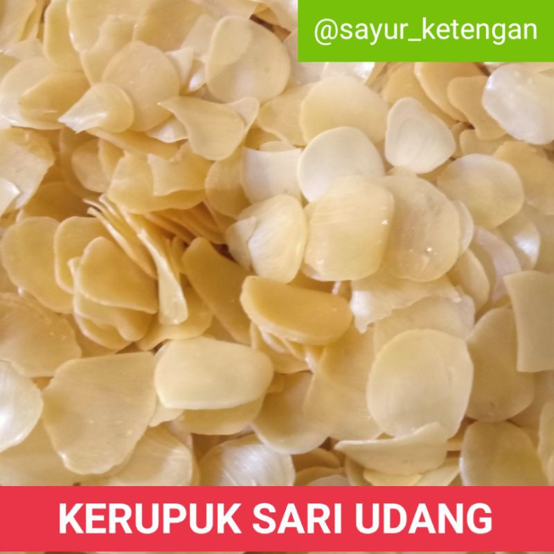 

KERUPUK SARI UDANG GURIH RENYAH 1 KG