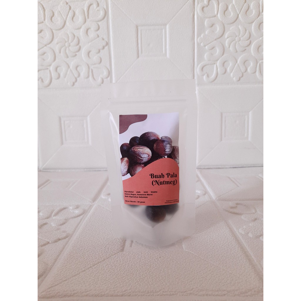 

Buah Pala 50 Gram/Nutmeg/Kualitas Terbaik