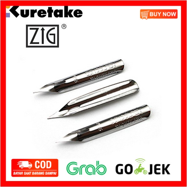 

(BISA COD) Kuretake School-Pen (Pen Nib) Set isi 3