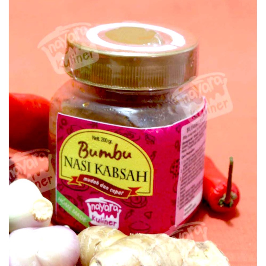 

Bumbu Basah Kabsah/Bumbu Rempah Kabsah/Bumbu Kabsah Pasta