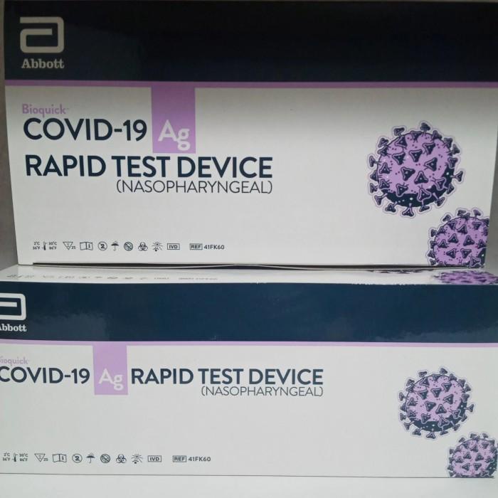 Diagnosa / Bioquick Abbott Naso | Perset | Ecer |New Abbott Antigen | Exp 2023