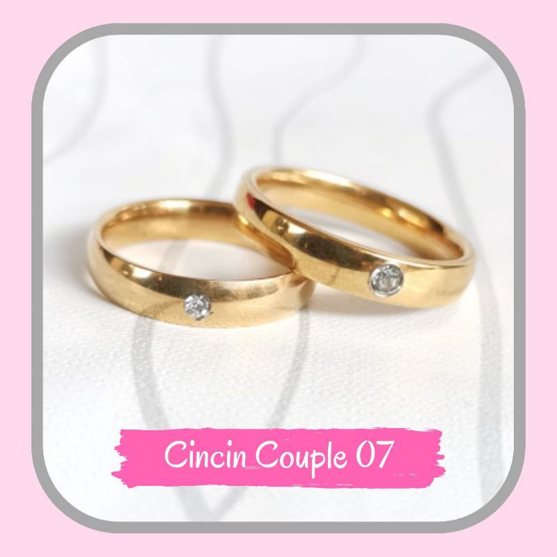 Cincin couple tunangan