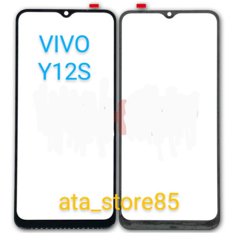 Kaca Depan TS TC Touchscreen Glass LCD Vivo Y12S | Y12s Original