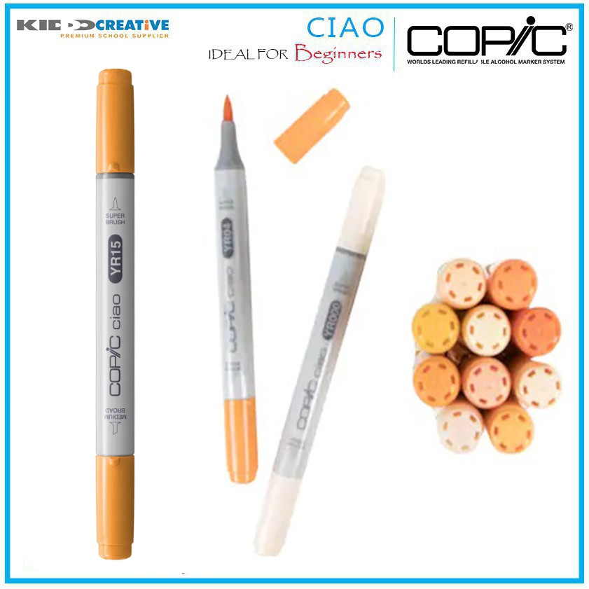

COPIC INDIVIDUAL CIAO COLOUR ( YR )