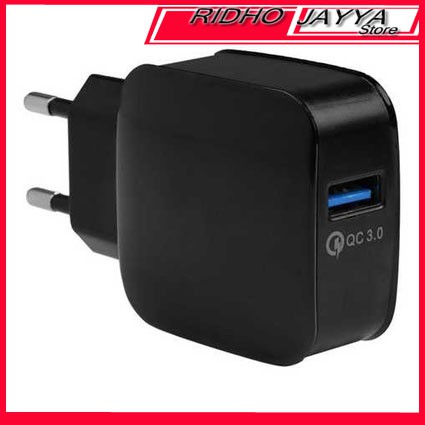 Taffware Wall Charger USB 1 Port QuickCharge 3.0 - BK-370