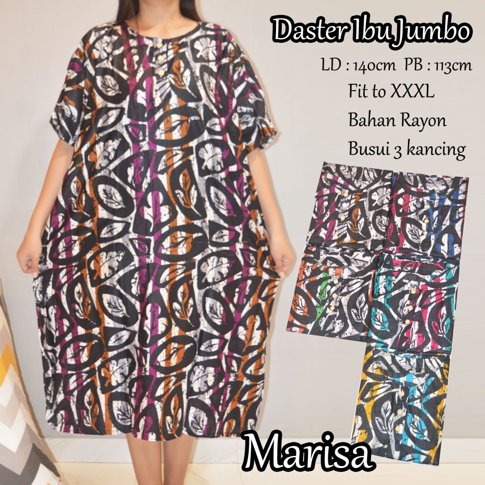 Daster super jumbo murah / daster bigsize LD : 140cm PB : 113 daster ibu ukuran besar