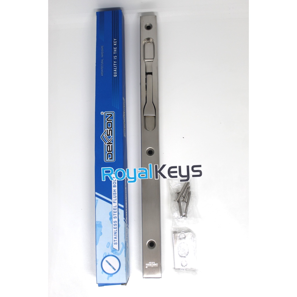 Flush Bolt Dekson Dekkson FB 040 40" Inch Slot Kunci Pintu Grendel