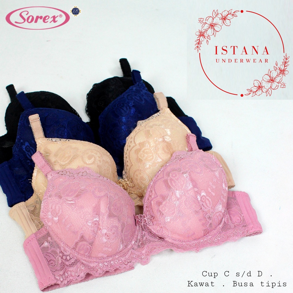 BH WANITA / SOREX / BH JUMBO / BRA WANITA RENDA / BRA CUP C-D / BRA KAWAT