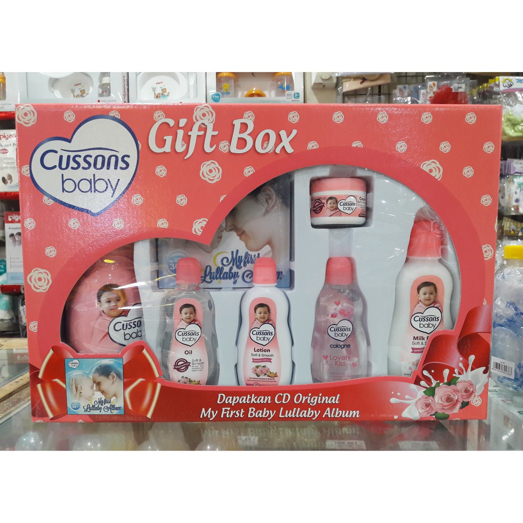 Cussons Baby Gift Box Pink/Biru