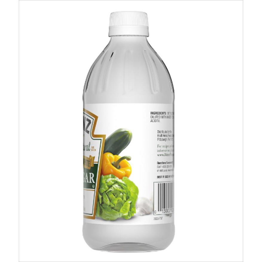 Cuka Putih / Distilled White Vinegar Heinz 473 ML