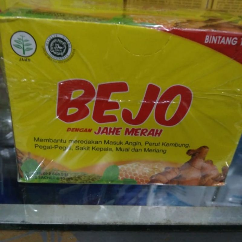Bejo jahe merah per box