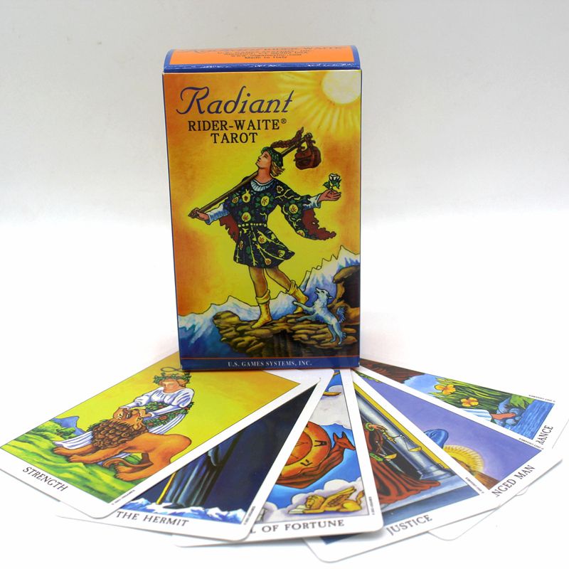 [BISA COD] Kartu Tarot Radiant Rider-Waite Tarot Card | The magician 78 cards Deck