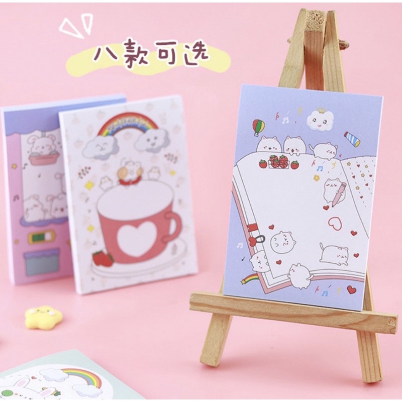 

sticky notes/kertas memo/ memopad korea kawaii lucu import murah