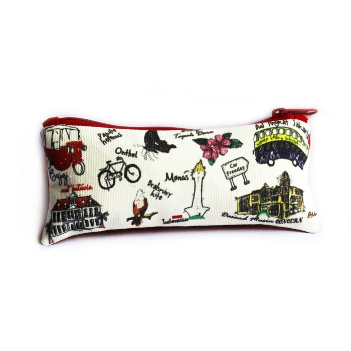 

Tempat Pensil Pouch Anak Kanvas Souvenir Khas Jakarta CP2 006