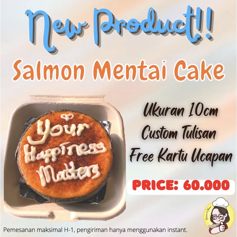 

Salmon Mentai Cake