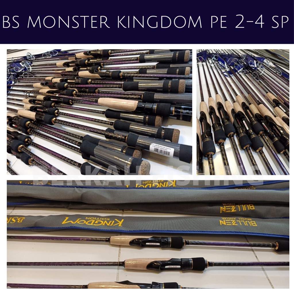 LAKU KERASS.. BS Monster Kingdom Edition PE 2-4 SP | Bullzen Original Berhologram